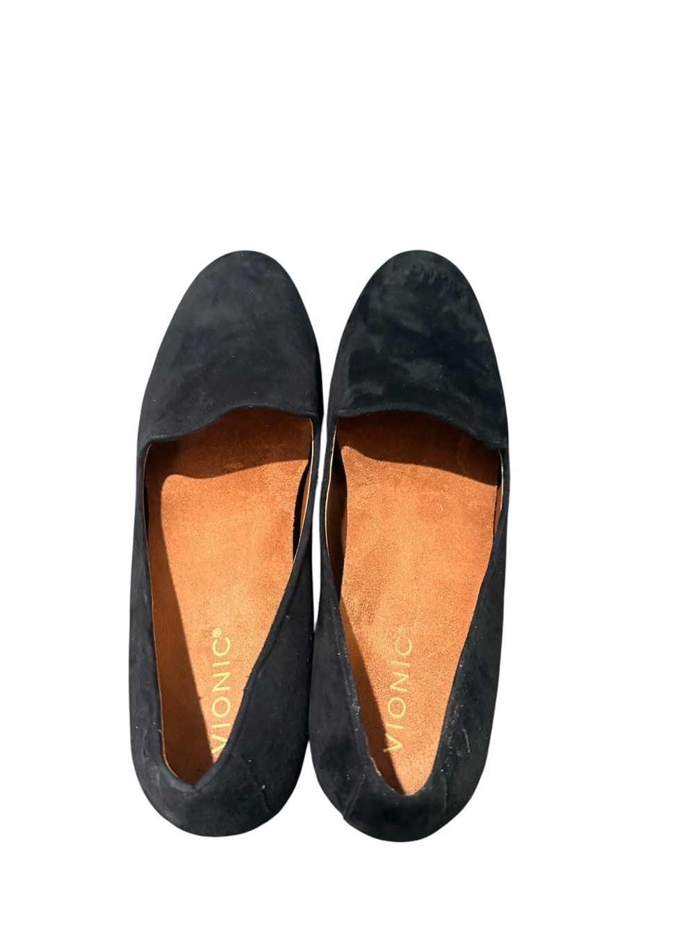 Vionic Willa II Loafers Women’s Size 11 Black Suede Orthotic Comfort Flats APMA - Picture 4 of 8